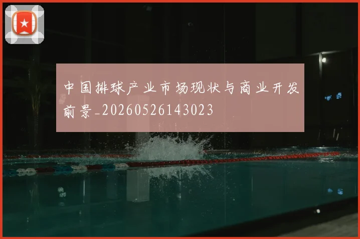 中国排球产业市场现状与商业开发前景_20260526143023