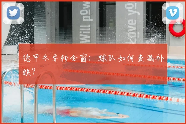 德甲冬季转会窗：球队如何查漏补缺？
